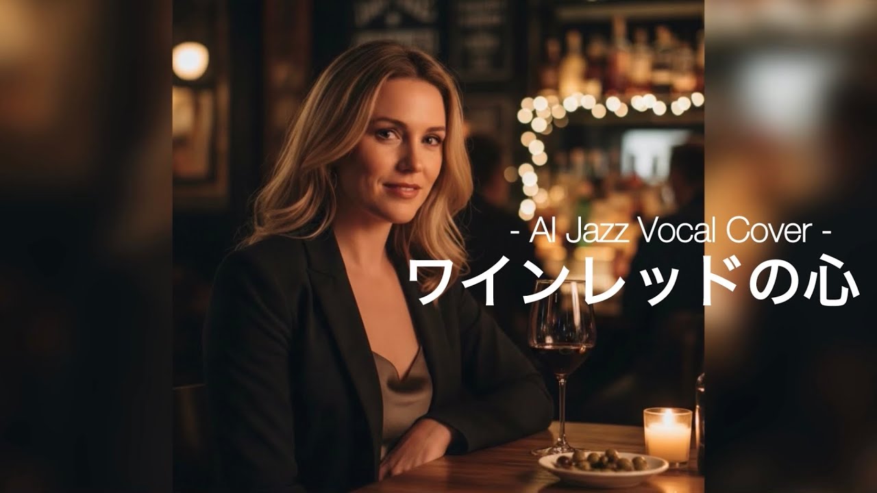 【AI Cover】ワインレッドの心 - 安全地帯 (Jazz Arrange)｜都会の夜に溶けるジャズ・アレンジ