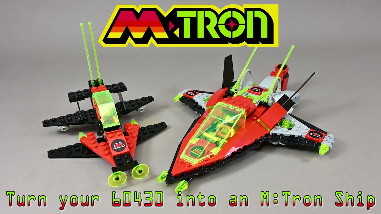 LEGO M:Tron Interstellar Spaceship 60430 inspired by 6877 @grohl666 #legospace
