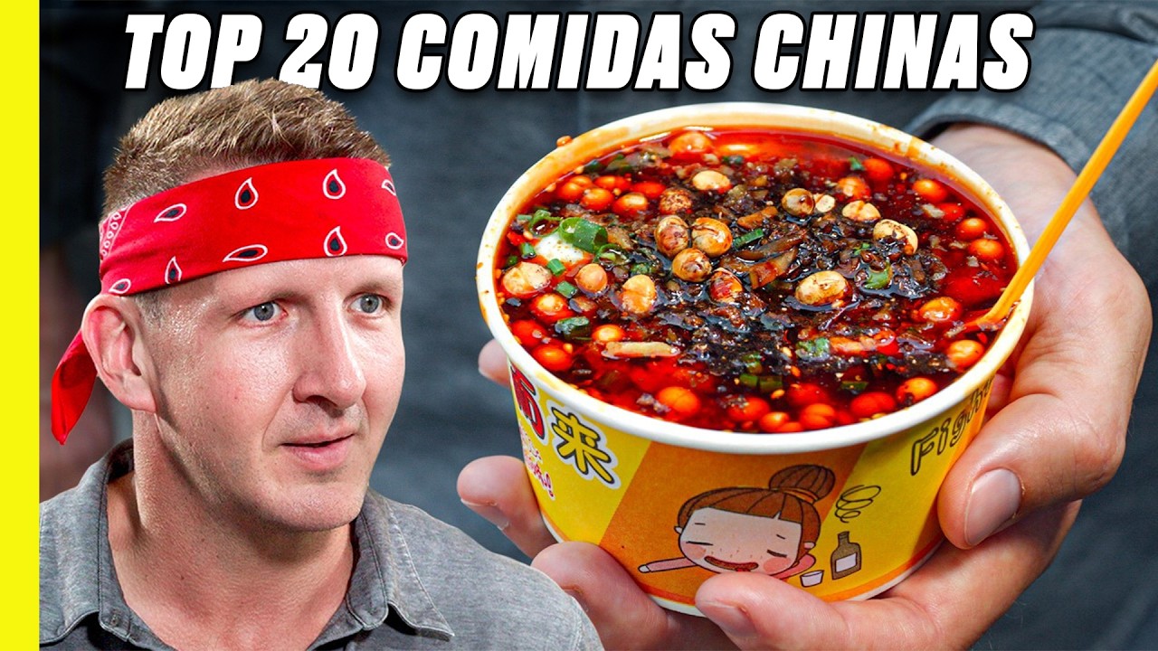 ¡Tienes que probarlo antes de morir!! Comida callejera de Sichuan, China!!