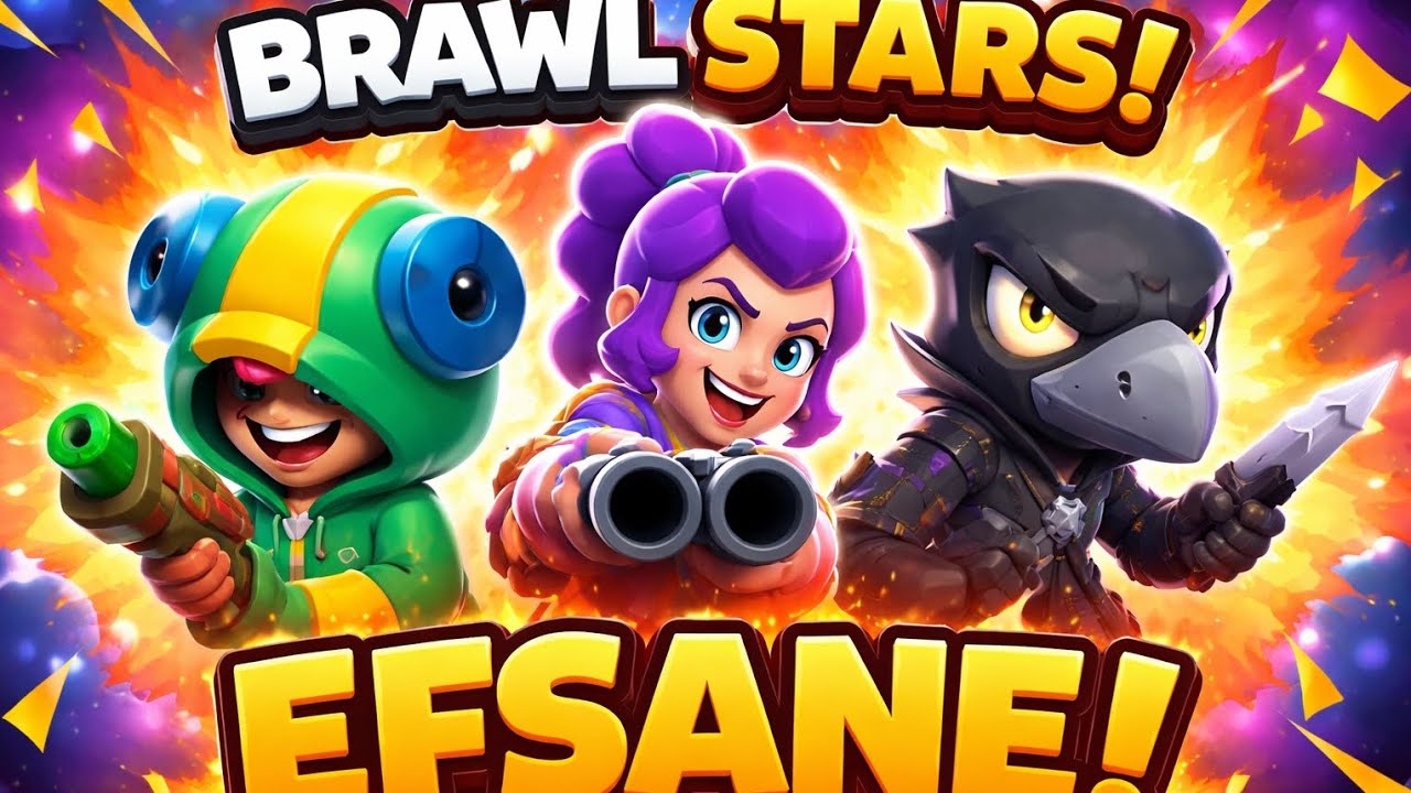 BRAWL STARS OYNUYORUZ ARKADAŞ OLMAK İSTEYEN VİDEODA VAR☝️☝️