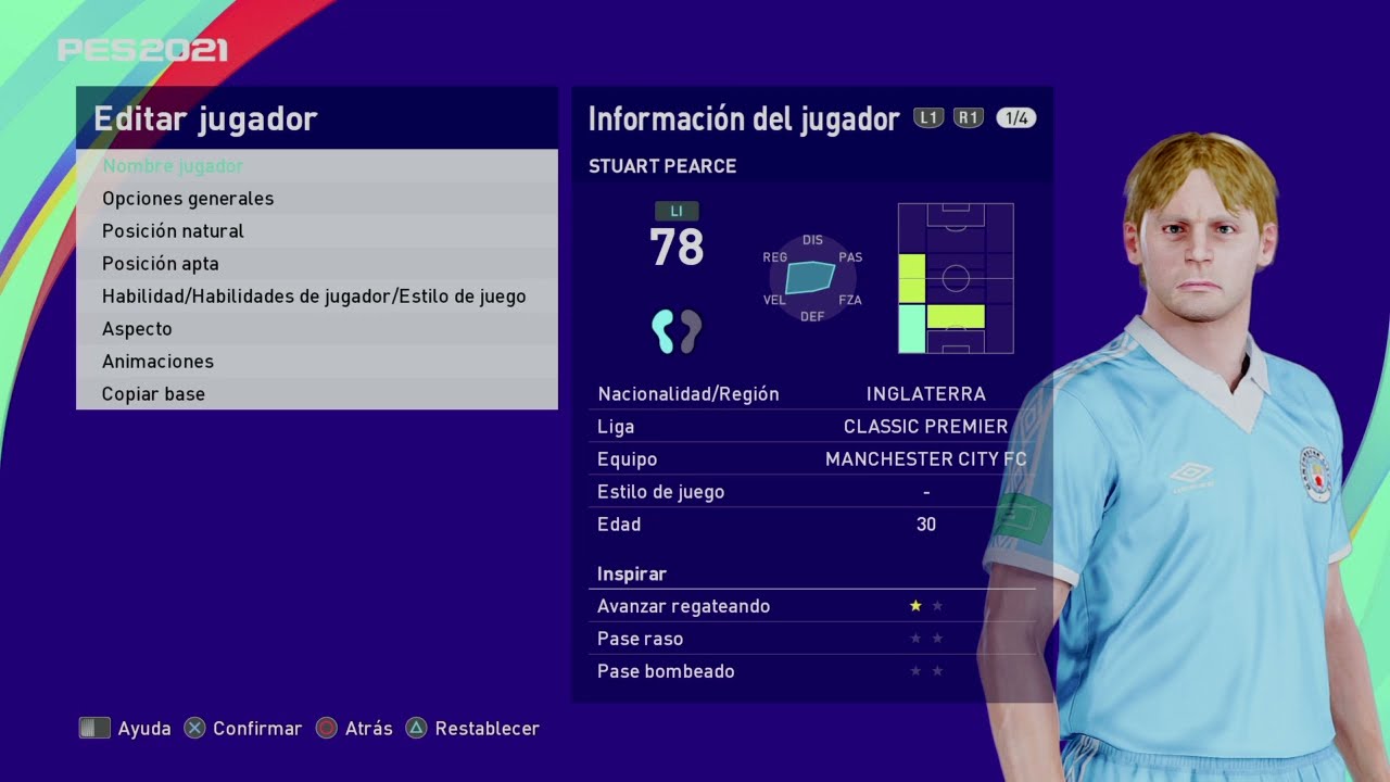 PES Stuart Pearce