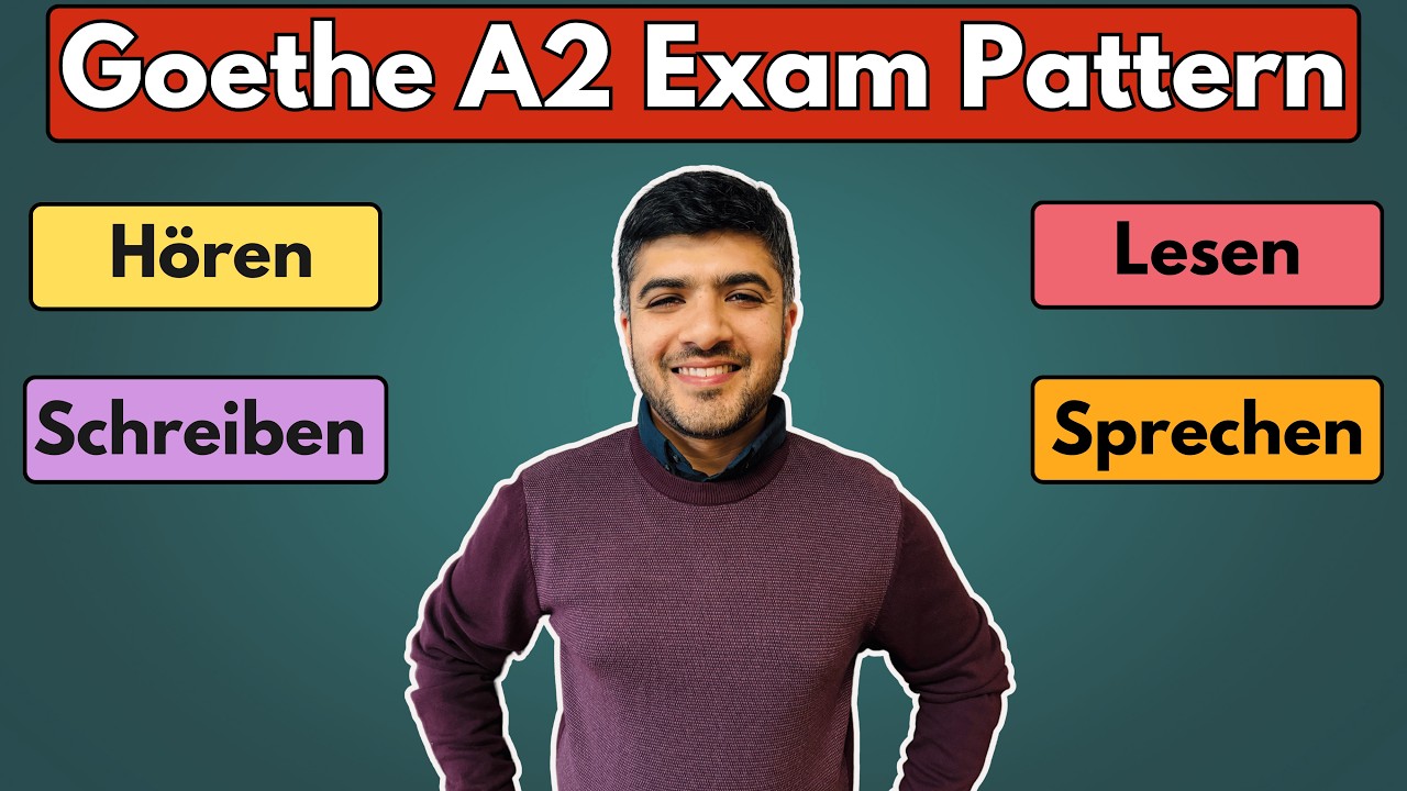 Goethe A2 Exam Pattern | How much Time | How Many Marks to Pass | Each Section Explained