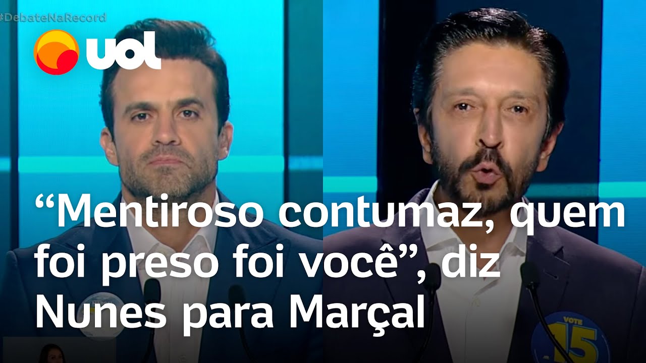 Debate Record: Marçal faz pergunta sobre máfia das creches a Nunes, que rebate: ‘Mentiroso contumaz'