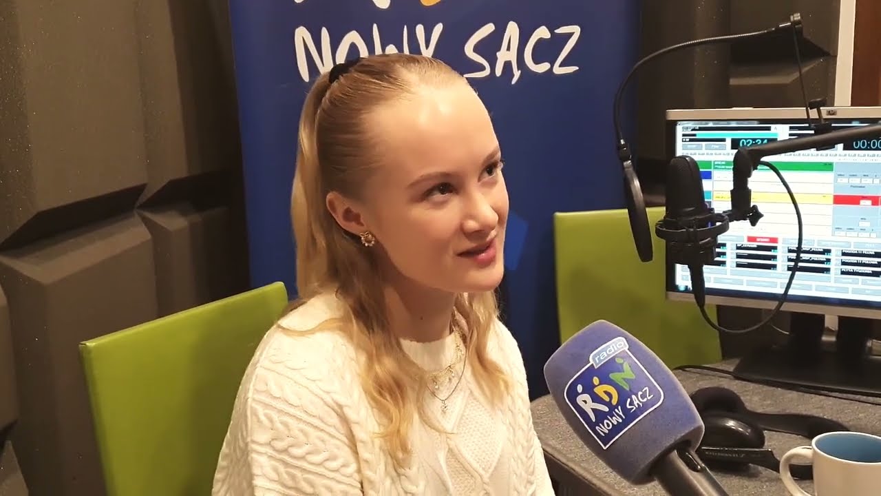 Anna Gromala, finalistka Szansy na Sukces w rozmowie radiem z RDN Nowy Sącz