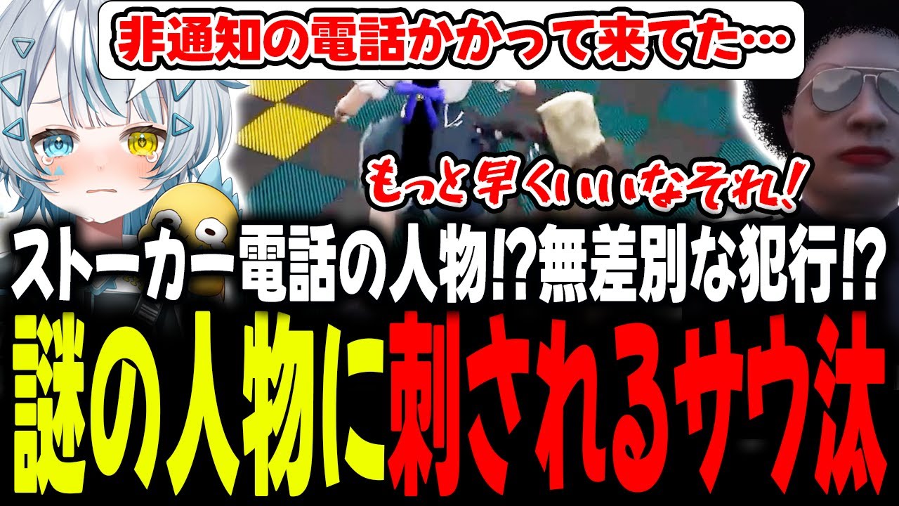 【#ストグラ】店番をしていたら見知らぬ紙袋の人に刺されるサウ汰【GTA5/ストグラ/切り抜き】