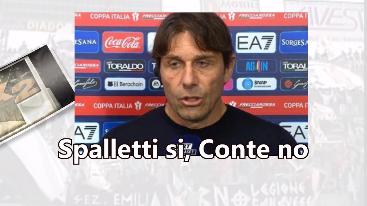 Spalletti sì, Conte no