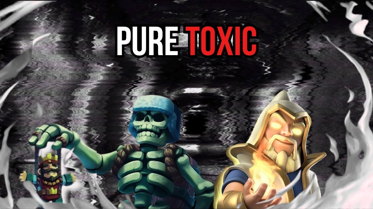 CHEFED UP!...  Most TOXIC 3.3 Mortar Deck! (Hero Wizard) Clash Royale