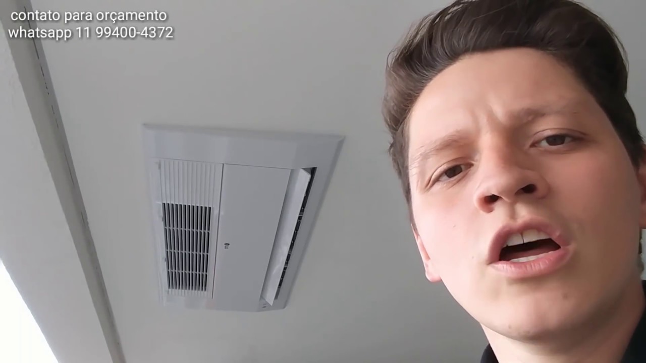 Ar condicionado Multsplit LG inverter evaporadora Embutida no forro