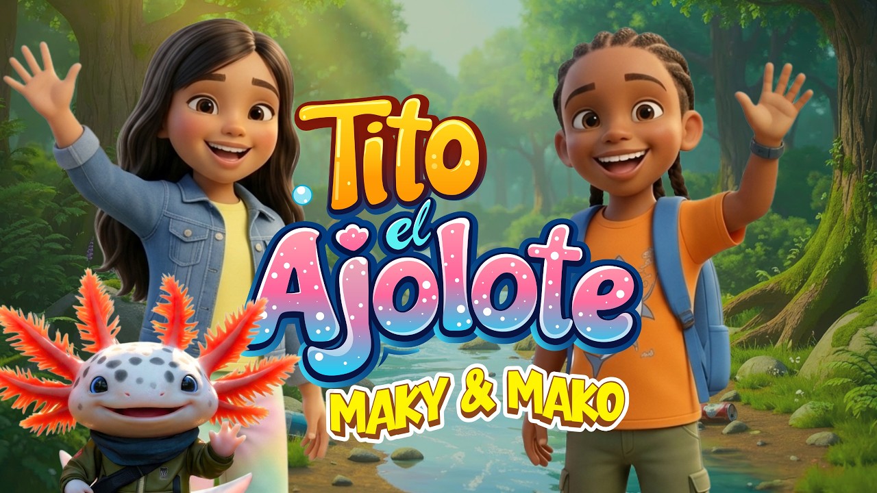 Tito el Ajolote - Maky & Mako Video Oficial