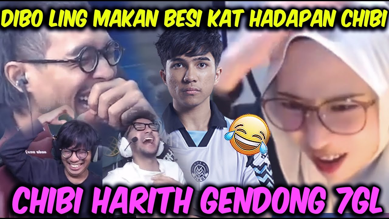DIBO LING GAMEPLAY MAKAN BESI KAT HADAPAN CHIBI 🤣😂!!