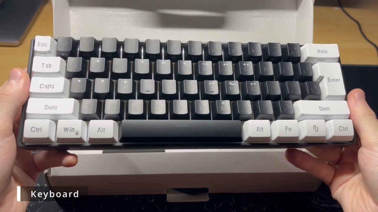 Unboxing a FREE Keyboard from Temu - Snpurdiri v800