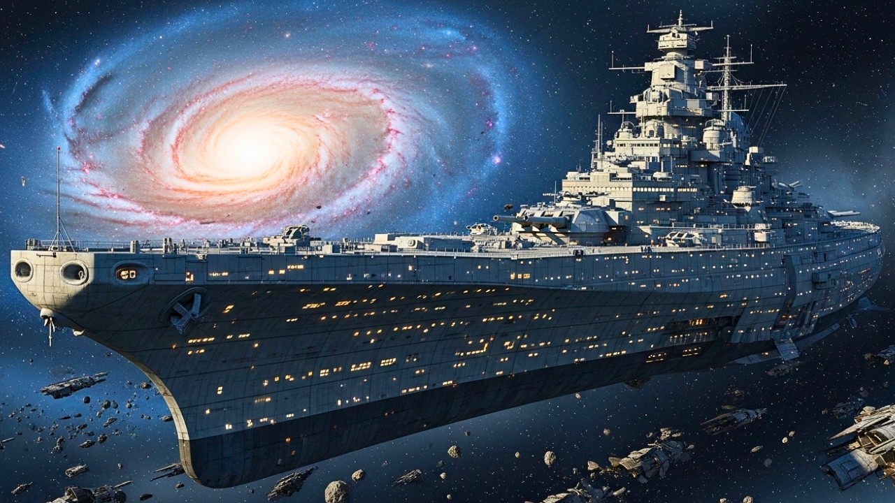 Humans Secretly Built Planet-Sized Warships—The Entire Galaxy Was Completely Unprepared!