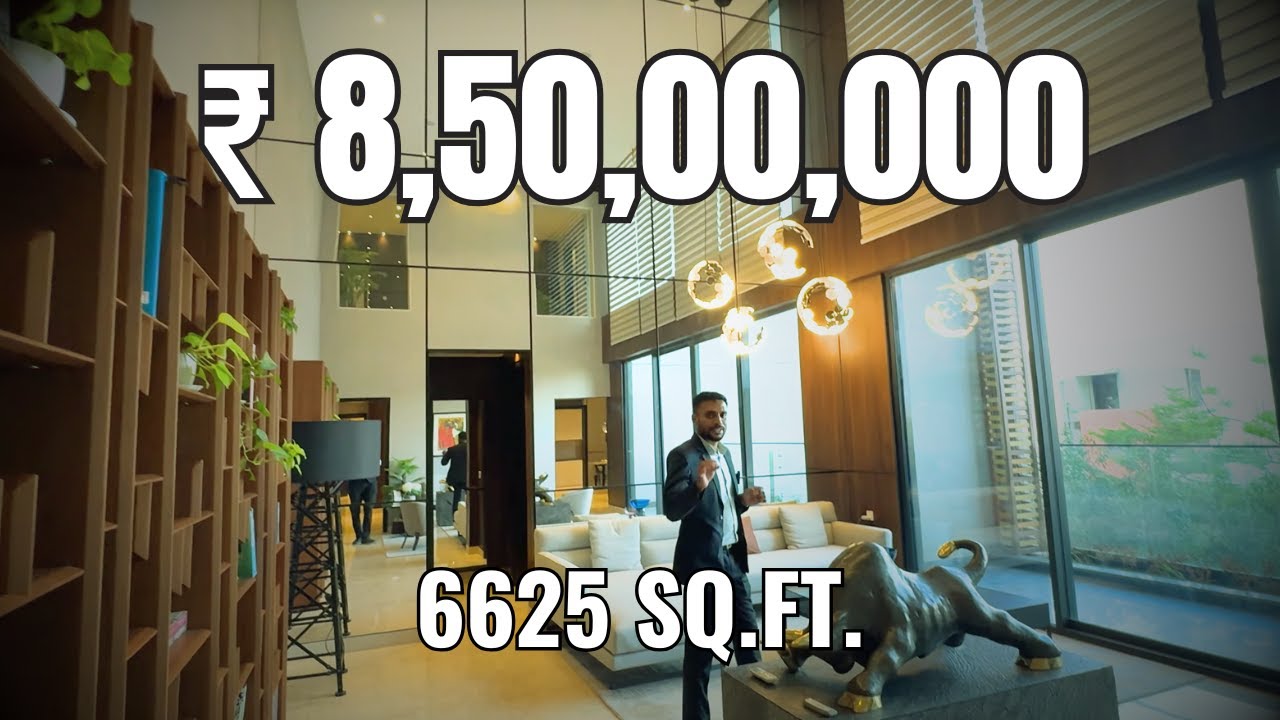 Ultra-Luxury 4BHK Duplex at Satellite | 6625 Sq. Ft Apartment Near Iskon Mandir