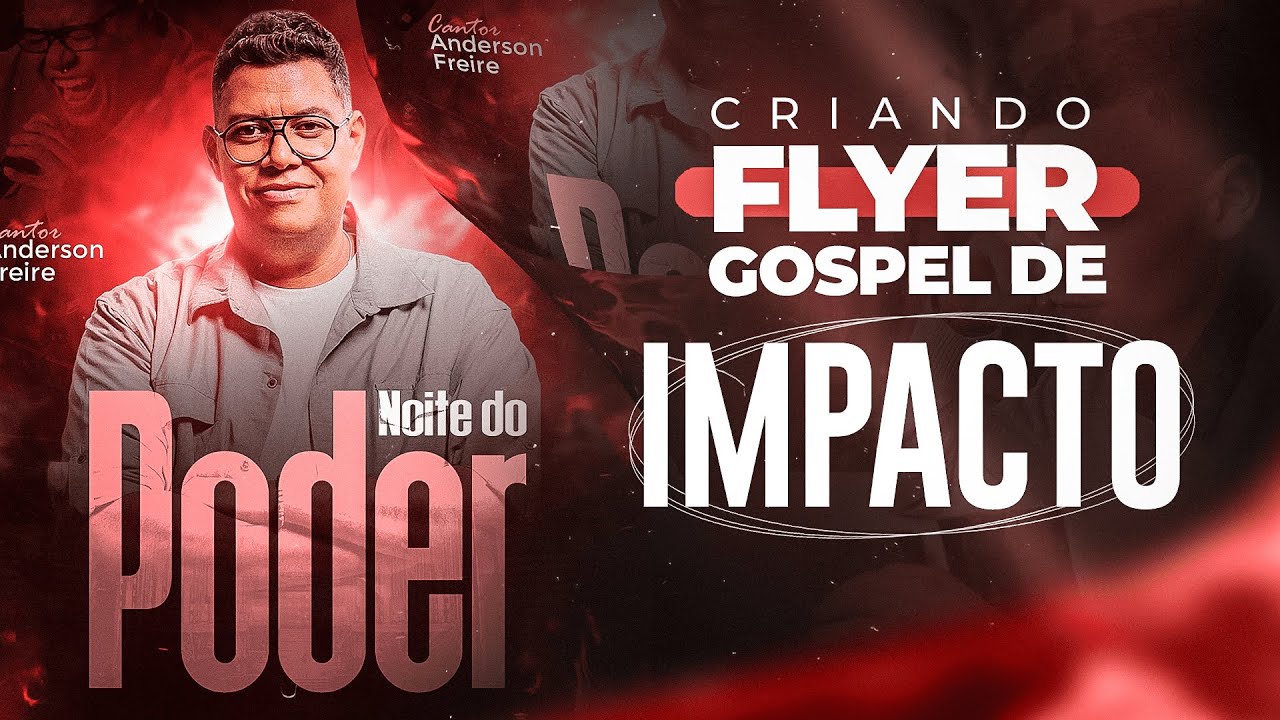 Crie um Flyer Gospel de Impacto Passo a Passo (Photoshop)