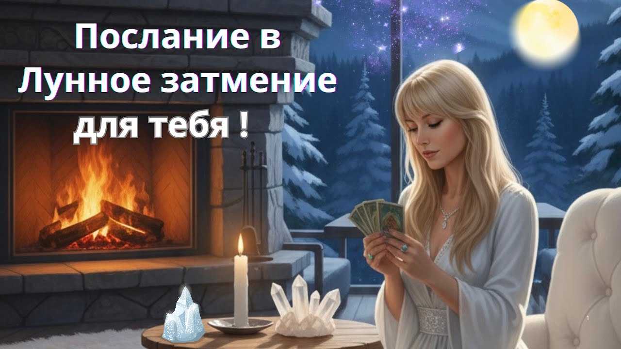 ✨ПОТОК : Послание в Лунное затмение для тебя! ✨🌙🌑