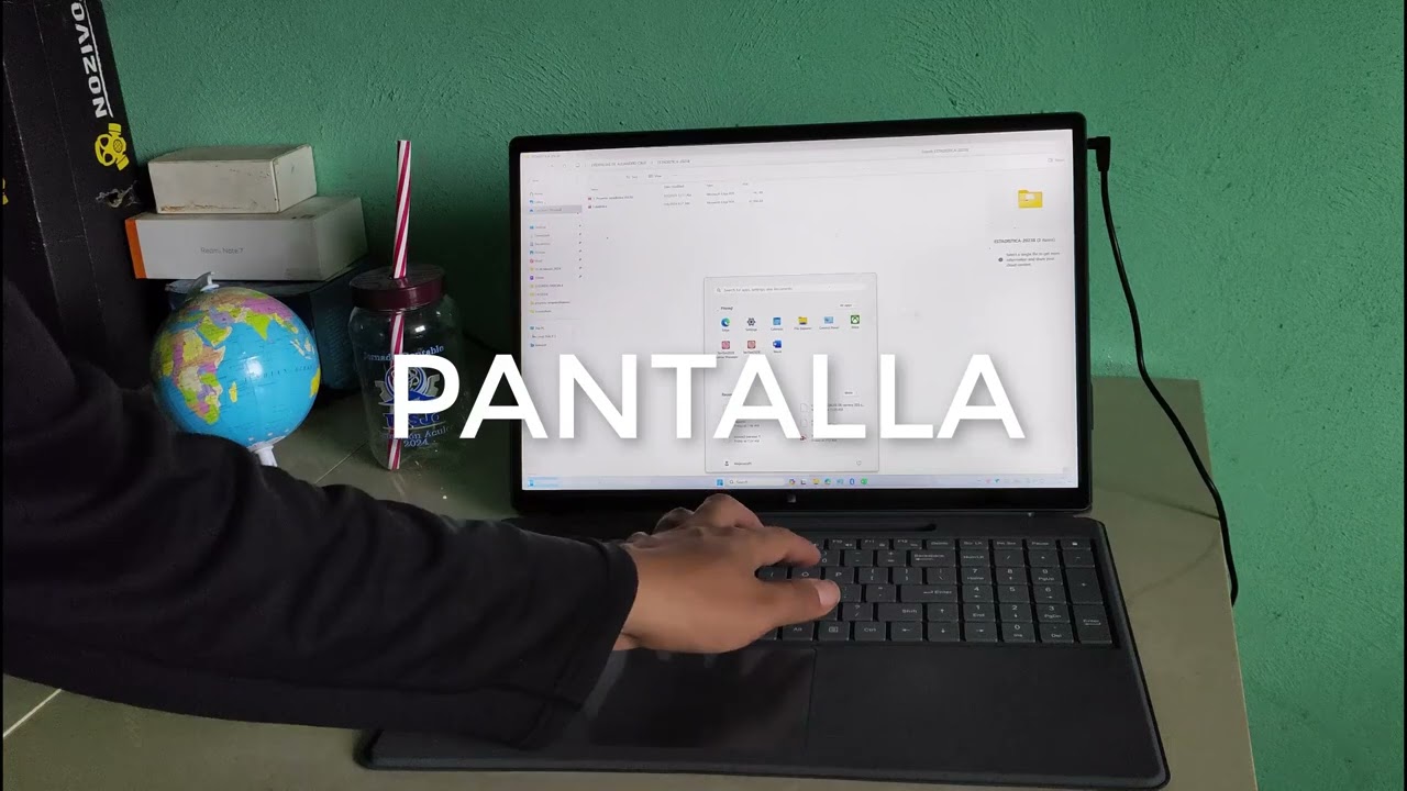Unboxing La laptop más barata 2 en 1 , 16 PULGADAS DERE T60 PRO (DE CHINA A MÉXICO)