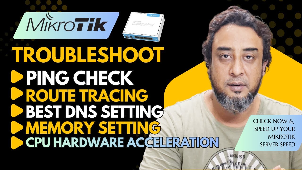 Mikrotik TroubleShooting | Check if your internet is working properly. -Msquare iT