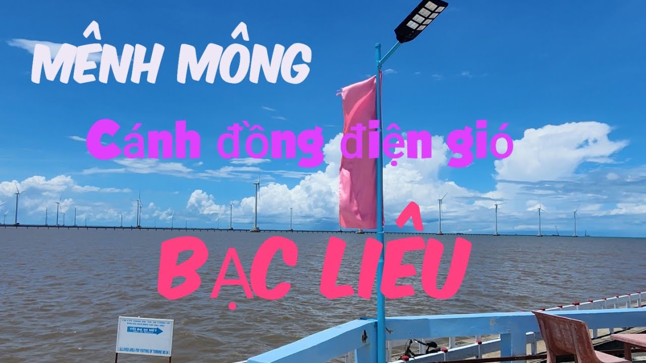 Mãn nhản với cảnh đẹp điện gió Bạc Liêu 😍  #BạcLiêu #ĐiệnGió
