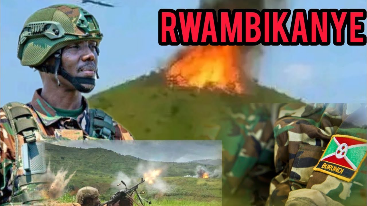 AMAKURU MASHYA 🚨 MURIRIJORO HAFI NU MUGI WA GOMA RWAMBIKANYE UVIRA INGABO ZA BARUNDI  ZIRIGUHUNGA