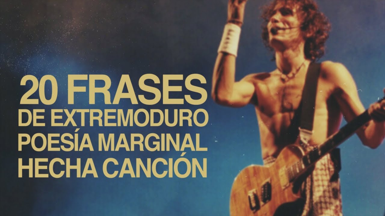 20 Frases de Extremoduro, poesía marginal hecha canción 🎸