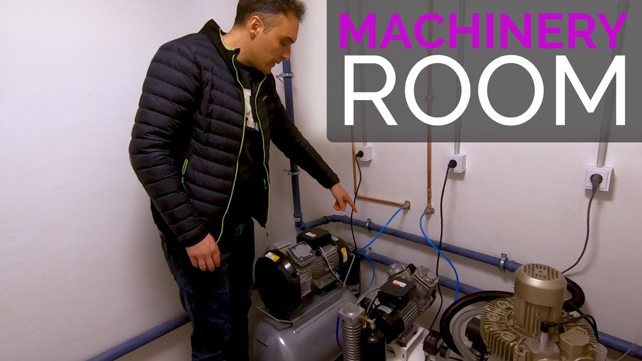 How to INSTALL COMPRESSOR and SUCTION SYSTEM | Dental clinic