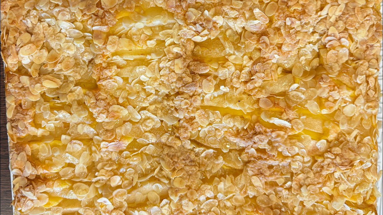 Für das Wochenende, den beliebten Bienenstich