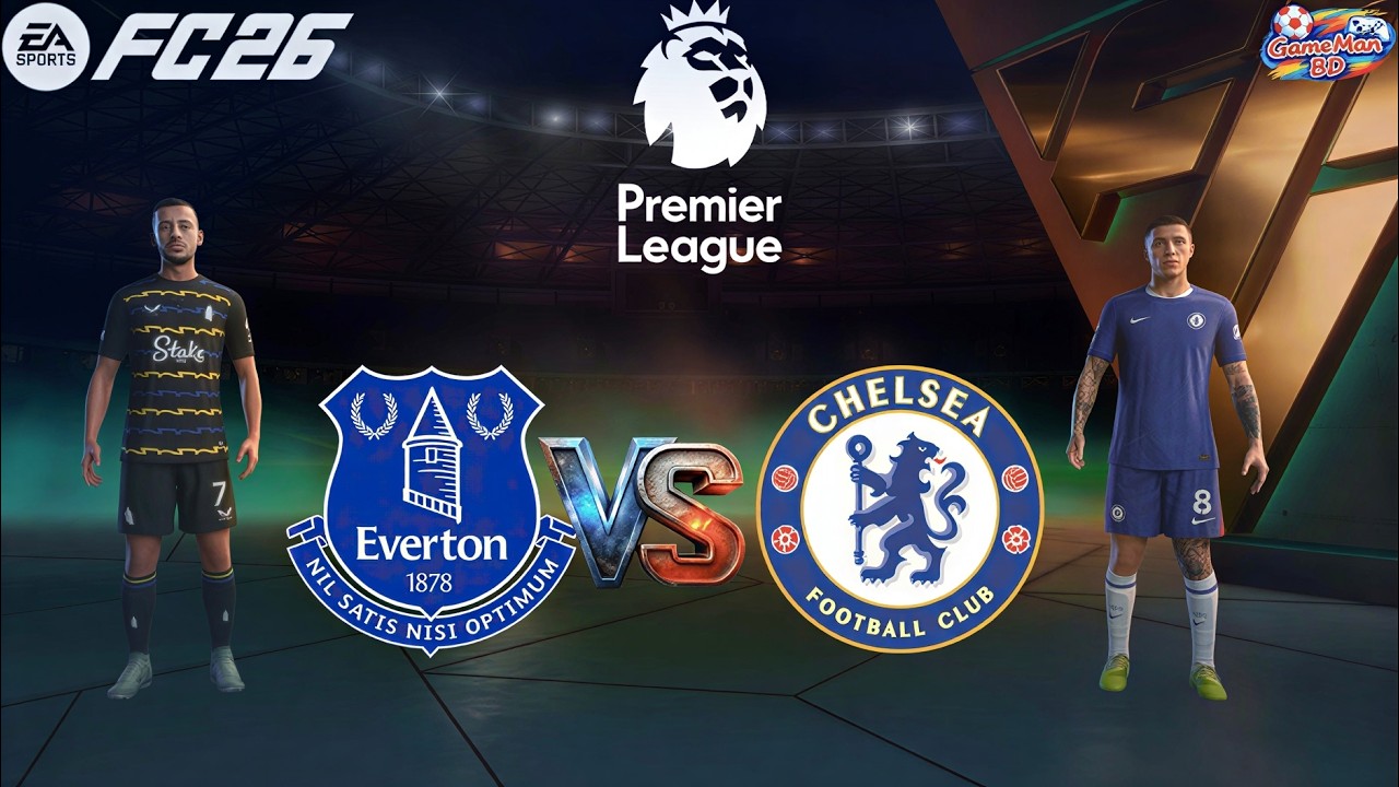 FC 26 - Everton vs Chelsea - Premier League 25/26. Full Match
