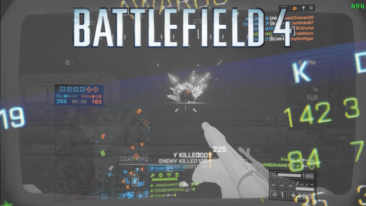 226 combined kills! Tank teamwork on Zavod 311 | Battlefield 4