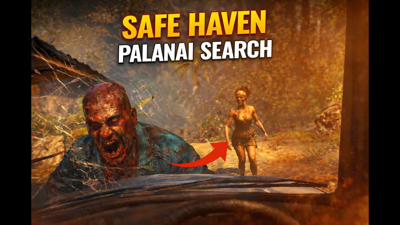 Searching Maggie’s Friends in Palanai | Safe Heaven Quest | Dead Island Riptide | 4K