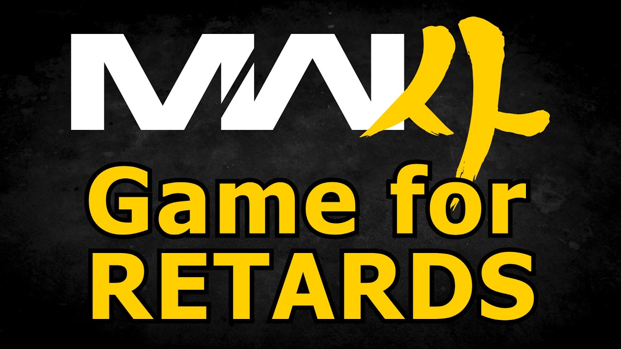 Modern Warfare 4 is a game for RETARDS - Brainrot Meat Grinder Simulator - Call of Duty is dead