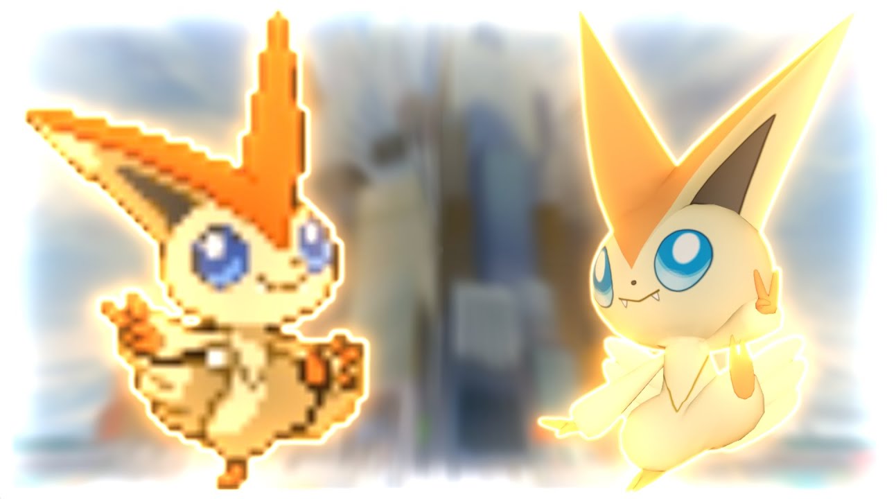 I remade Pokémon 2d sprite animations in 3d!
