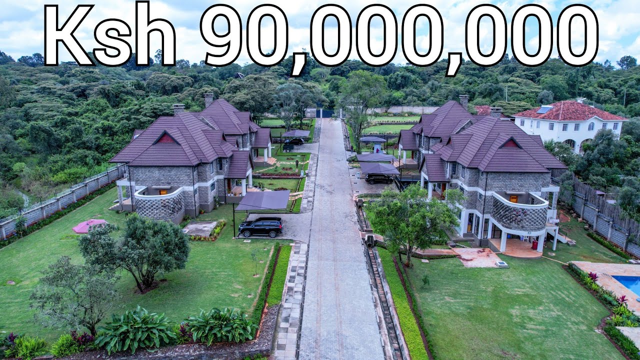 Inside a Ksh 90,000,000 modern home nestled in the leafy suburb's of Hardy, Karen