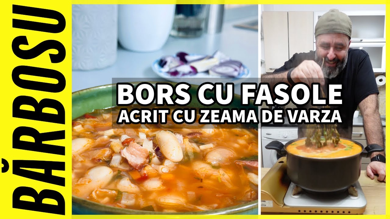 Bun tare de tot... Bors cu fasole acrit cu zeama de varza!