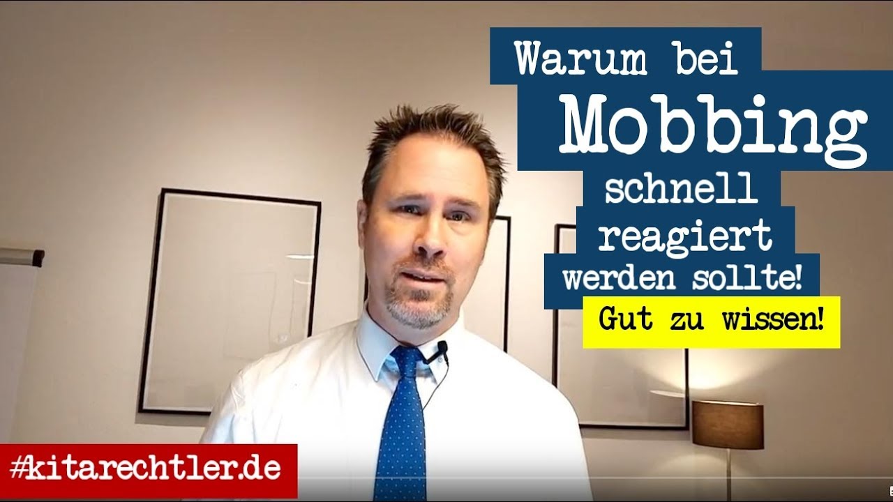 Kitarecht Folge 409 - Warum Erzieher bei Mobbing schnell handeln sollten!