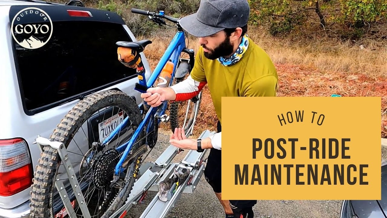 MUST-DO Post-Ride Mountain Bike Maintenance