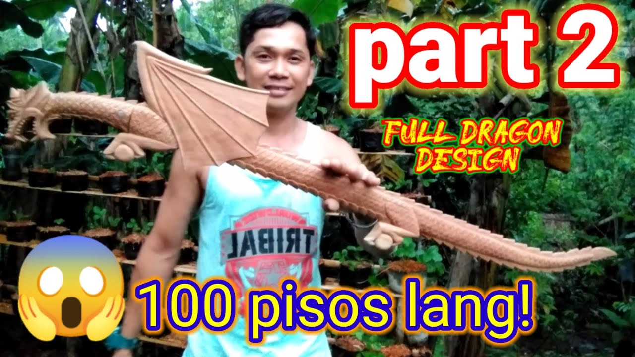 Part 2 making handle and case full dragon design #Tophertv