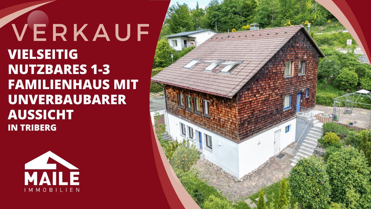 Vielseitig nutzbares und sehr gepflegtes 1-3 Familienhaus mit unverbaubarer Aussicht