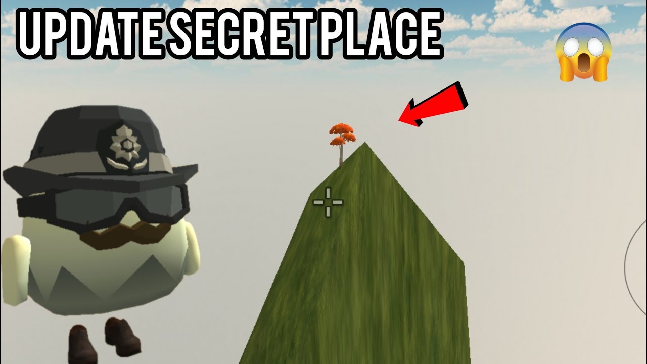 😱 NEW UPDATE NEW SECRET PLACE IN CHICKEN GUN 👑