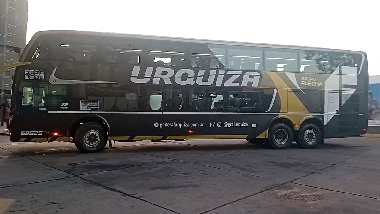 Empresa general urquiza en catamarca destino la plata carroceria metalsur starbus 3 año 2025 