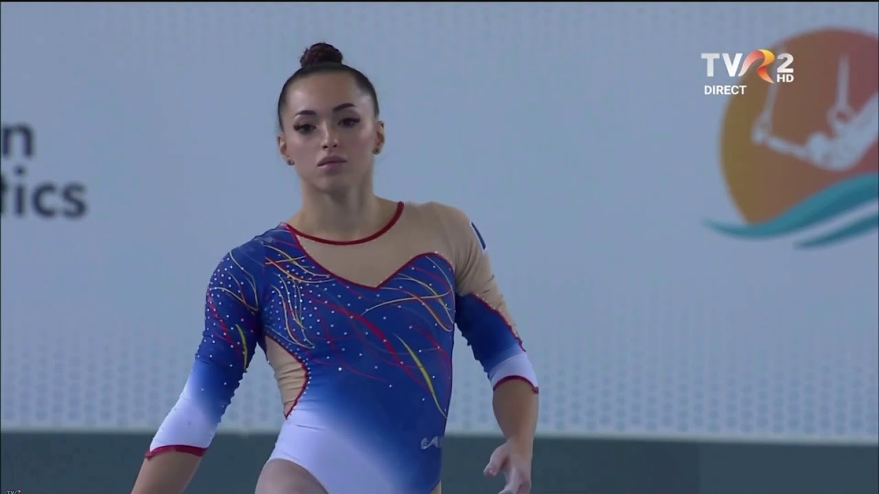 Larisa Iordache ROU Floor 2020 European Championships Team Final