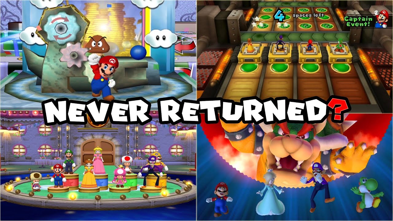 One-Off Mechanics in the Mario Party Series