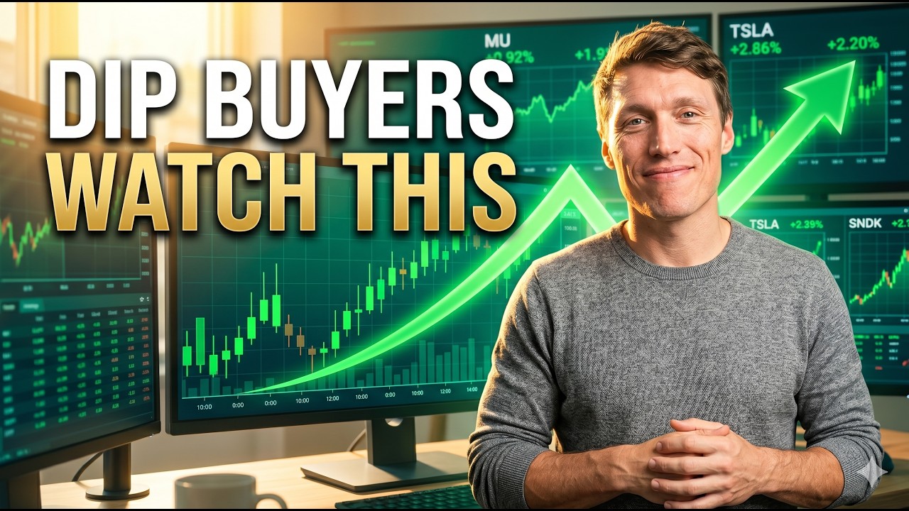 The Sell-Off Just Gave Me My Aggressive Long Setups On MU, TSLA, SNDK & More