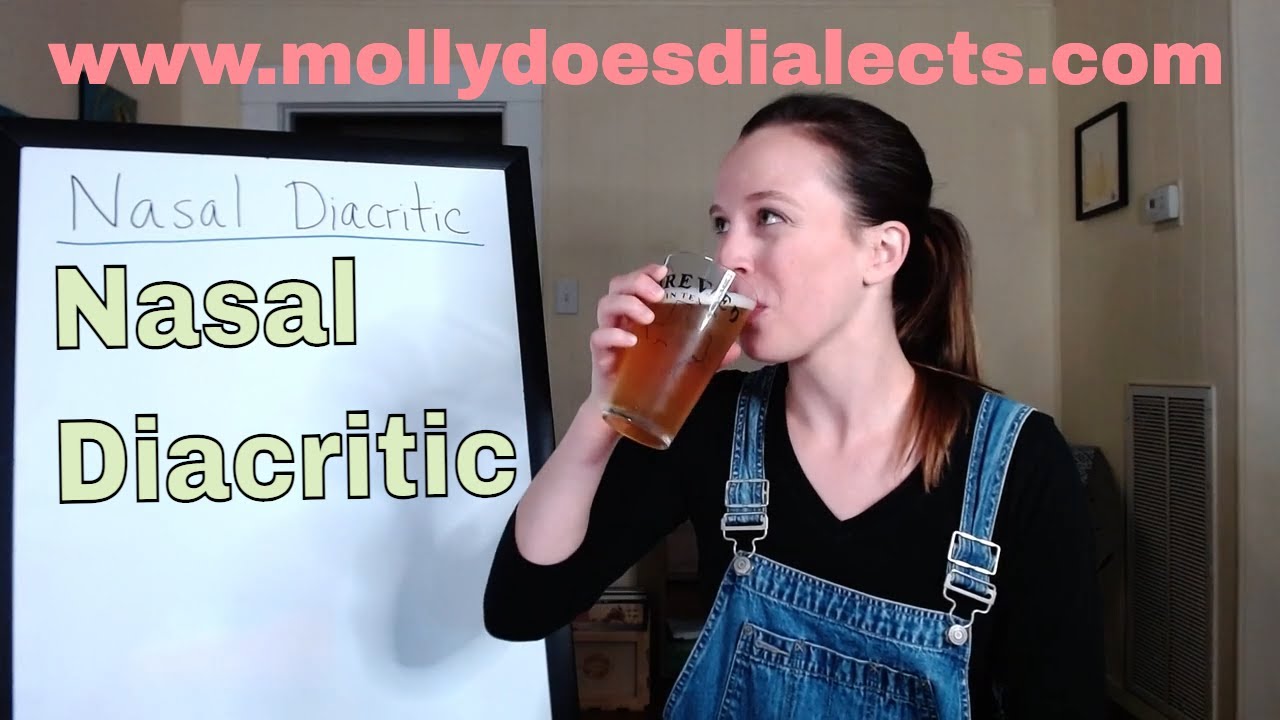 Nasal diacritic- IPA and IPAs