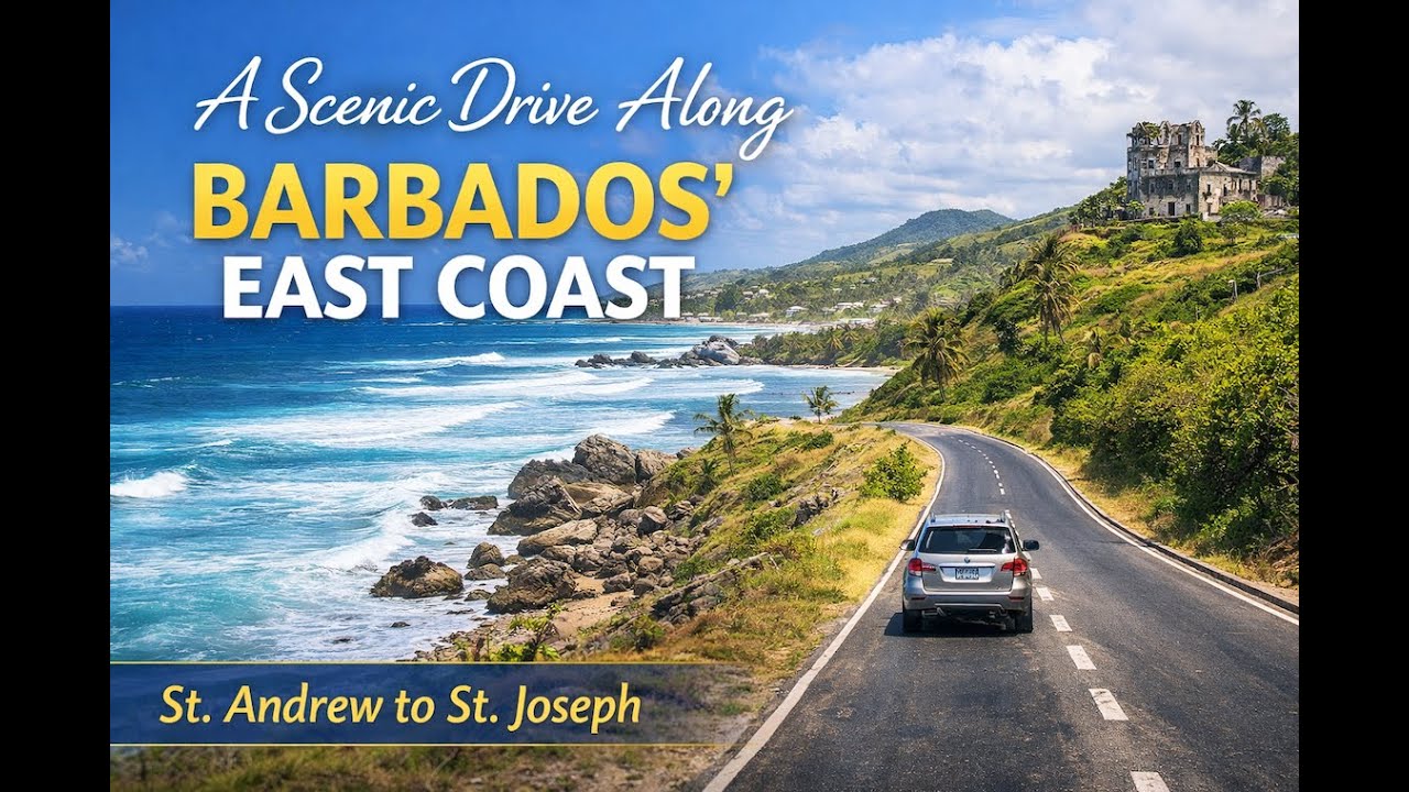 Barbados East Coast Drive | A Quiet Scenic Journey