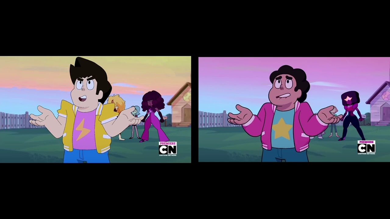 Concept Lala’s Yellow diamond au vs original
