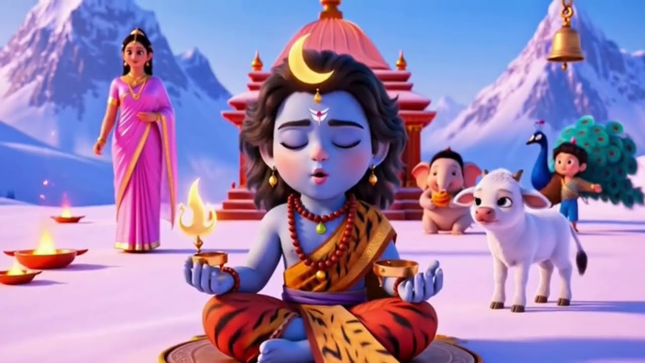 Om Namah Shivay 🕉️ | 3D Animated Shiv Bhajan | Maha Shivratri Special 2026 | DooBeeDoo Studios