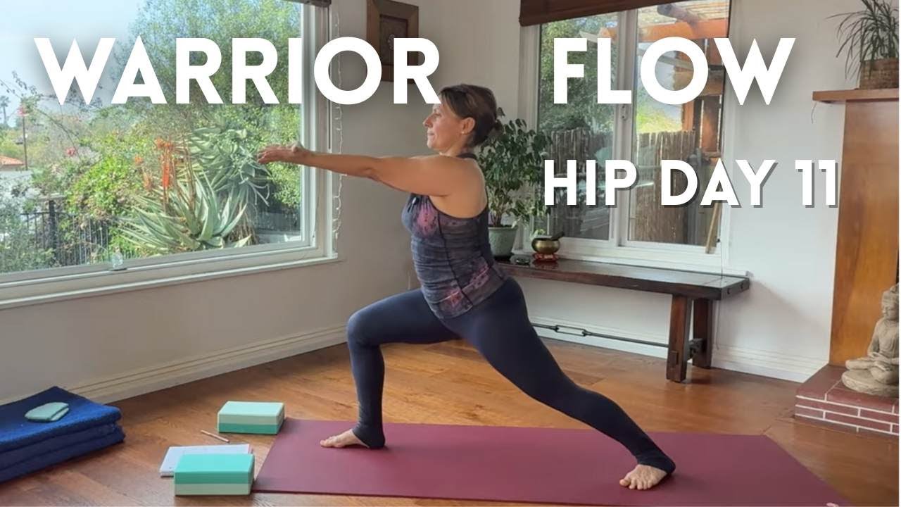Warrior Flow for Confidence (15 min) | 14-Day Hip Mobility Challenge - Day 11