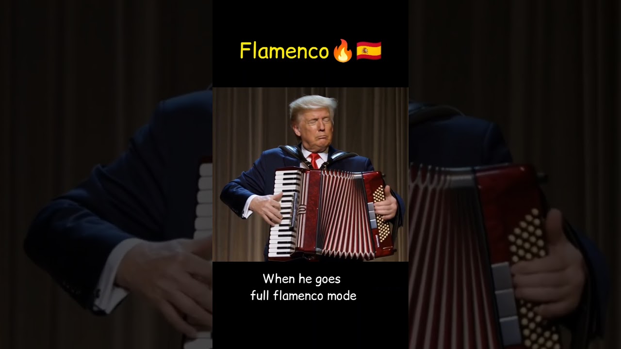 Trump&rsquo;s Insane Flamenco Accordion Performance! #trump