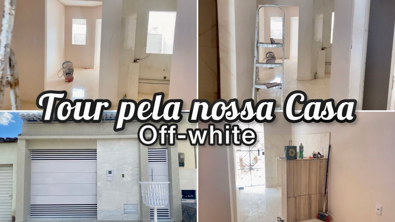 1.	TOUR PELA CASA NOVA antes da iluminação e da limpeza | Casa real