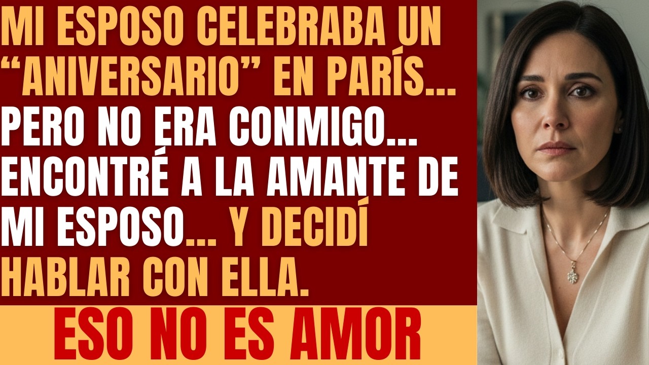 MI HERMANA PILOTO VIO A MI ESPOSO EN PRIMERA CLASE RUMBO A PARÍS… CON OTRA MUJER.MAS TARDE ...